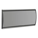 People Pointer™ People Pointer Wall/Door Sign, Aluminum Base, 8.75 x 4, Black/Silver (AVT75390) Each
