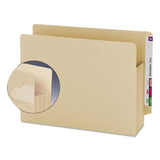 Smead™ Manila End Tab TUFF Pockets, 3.5" Expansion, Letter Size, Manila, 10/Box (SMD75150) Box of 10