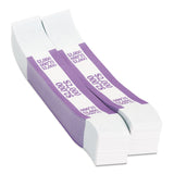 Pap-R Products Currency Straps, Violet, $2,000 in $20 Bills, 1000 Bands/Pack (CTX402000) Pack of 1000