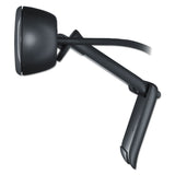 Logitech® C270 HD Webcam, 1280 pixels x 720 pixels, 1 Mpixel, Black (LOG960000694) Each