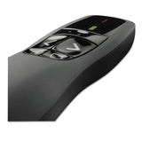 Logitech® R400 Wireless Presentation Remote with Laser Pointer, Class 2, 50 ft Range, Matte Black (LOG910001354) Each