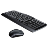 Logitech® MK320 Wireless Keyboard + Mouse Combo, 2.4 GHz Frequency/30 ft Wireless Range, Black (LOG920002836) Each