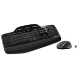 Logitech® MK710 Wireless Keyboard + Mouse Combo, 2.4 GHz Frequency/30 ft Wireless Range, Black (LOG920002416) Each