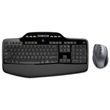 Logitech® MK710 Wireless Keyboard + Mouse Combo, 2.4 GHz Frequency/30 ft Wireless Range, Black (LOG920002416) Each