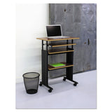 Safco® Onyx Round Mesh Wastebaskets, 5 gal, Steel Mesh, Black (SAF9717BL) Each