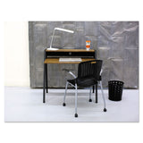 Safco® Bubble Wastebaskets, 6 gal, Steel, Black (SAF9740BL) Each