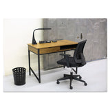 Safco® Bubble Wastebaskets, 6 gal, Steel, Black (SAF9740BL) Each