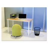 Safco® Onyx Round Mesh Wastebaskets, 5 gal, Steel Mesh, Black (SAF9717BL) Each