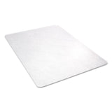 deflecto® EconoMat All Day Use Chair Mat for Hard Floors, Rolled Packed, 45 x 53, Clear (DEFCM21242COM) Each