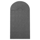 Guardian EcoGuard Diamond Floor Mat, Single Fan, 48 x 96, Charcoal (MLLEGDSF040804) Each