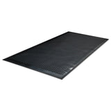 Guardian Clean Step Outdoor Rubber Scraper Mat, Polypropylene, 36 x 60, Black (MLL14030500) Each