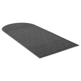 Guardian EcoGuard Diamond Floor Mat, Single Fan, 48 x 96, Charcoal (MLLEGDSF040804) Each