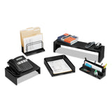 Fellowes® Designer Suites Shelf, 30 lb Capacity, 26 x 7 x 6.75, Black Pearl (FEL8038801) Each