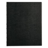 Blueline® NotePro Notebook, 1-Subject, Narrow Rule, Black Cover, (75) 9.25 x 7.25 Sheets (REDA7150BLK) Each