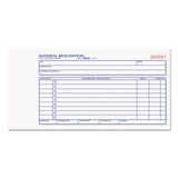 Rediform® Material Requisition Book, Two-Part Carbonless, 7.88 x 4.25, 50 Forms Total (RED1L114) Each