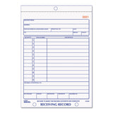 Rediform® Receiving Record Book, Three-Part Carbonless, 5.56 x 7.94, 50 Forms Total (RED2L260) Each