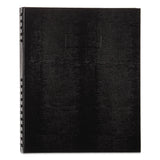 Blueline® NotePro Notebook, 1-Subject, Medium/College Rule, Black Cover, (100) 11 x 8.5 Sheets (REDA10200BLK) Each