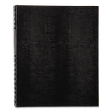 Blueline® NotePro Notebook, 1-Subject, Medium/College Rule, Black Cover, (150) 11 x 8.5 Sheets (REDA10300BLK) Each