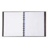 Blueline® MiracleBind Notebook, 1-Subject, Medium/College Rule, Black Cover, (75) 11 x 9.06 Sheets (REDAF1115081) Each