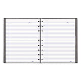 Blueline® NotePro Notebook, 1-Subject, Narrow Rule, Black Cover, (75) 9.25 x 7.25 Sheets (REDA7150BLK) Each