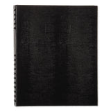 Blueline® NotePro Notebook, 1-Subject, Medium/College Rule, Black Cover, (75) 11 x 8.5 Sheets (REDA10150BLK) Each