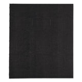 Blueline® MiracleBind Notebook, 1-Subject, Medium/College Rule, Black Cover, (75) 11 x 9.06 Sheets (REDAF1115081) Each
