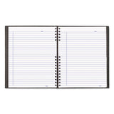 Blueline® NotePro Notebook, 1-Subject, Medium/College Rule, Black Cover, (100) 11 x 8.5 Sheets (REDA10200BLK) Each