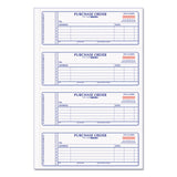 Rediform® Purchase Order Book, 5 Lines, Two-Part Carbonless, 7 x 2.75, 4 Forms/Sheet, 400 Forms Total (RED1L176) Each