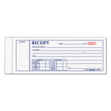 Rediform® Receipt Book, Three-Part Carbonless, 7 x 2.75, 4 Forms/Sheet, 50 Forms Total (RED8L802) Each