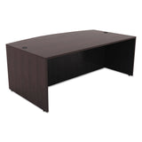 Alera® Alera Valencia Series Bow Front Desk Shell, 71" x 41.38" x 29.63", Espresso (ALEVA227236ES) Each