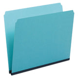 Pendaflex® Pressboard Expanding File Folders, Straight Tabs, Letter Size, 1" Expansion, Blue, 25/Box (PFX9200) Box of 25