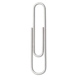 ACCO Paper Clips, #1, Smooth, Silver, 100 Clips/Box, 10 Boxes/Pack (ACC72380) 10 Boxes of 100