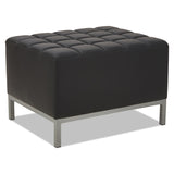 Alera® Alera QUB Series Ottoman, 26.38w x 21.5d x 17.5h, Black (ALEQB8216) Each