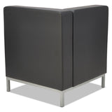 Alera® Alera QUB Series Corner Sectional, 26.38w x 26.38d x 30.5h, Black (ALEQB8016) Each