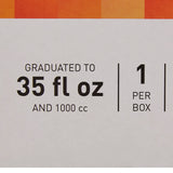McKesson Female Urinal 32 oz. / 946 mL Without Closure Single Patient Use (1103384_EA) 1/EA