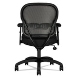 HON® Wave Mesh Mid-Back Task Chair, Supports Up to 250 lb, 18" to 22.25" Seat Height, Black (BSXVL712MM10) Each