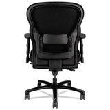HON® Wave Mesh Big and Tall Chair, Supports Up to 450 lb, 19.25" to 22.25" Seat Height, Black (BSXVL705VM10) Each