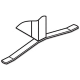 HON® Verse T-Base Foot Connecting Hardware, Gray (BSXTBASEGY) Each