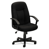 HON® HVL601 Series Executive High-Back Chair, Supports Up to 250 lb, 17.44" to 20.94" Seat Height, Black (BSXVL601VA10) Each