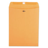 Universal® Kraft Clasp Envelope, #93, Square Flap, Clasp/Gummed Closure, 9.5 x 12.5, Brown Kraft, 100/Box (UNV35265) Case of 100