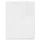 Advantus Kleer-File Poly Folder with ID Pocket, Letter Size, Transparent (AVTANG12) Each