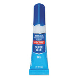 Loctite® Super Glue Gel Tubes, 0.07 oz, Dries Clear, 2/Pack (LOC1255800) Pack of 2