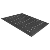 Guardian Free Flow Comfort Utility Floor Mat, 36 x 48, Black (MLL34030401) Each