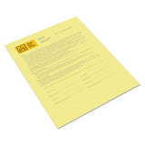 xerox™ Revolution Digital Carbonless Paper, 1-Part, 8.5 x 11, Canary, 500/Ream (XER3R12437) 1 Ream