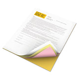 xerox™ Vitality Multipurpose Carbonless 4-Part Paper, 8.5 x 11, Goldenrod/Pink/Canary/White, 5,000/Carton (XER3R12856) Carton of 1250 Sets