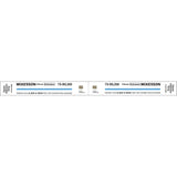 McKesson Sterilization Chemical Indicator Strip Steam 8 Inch Length (524534_CS) 10/CS