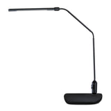 Alera® LED Desk Lamp With Interchangeable Base Or Clamp, 5.13w x 21.75d x 21.75h, Black (ALELED902B) Each