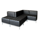 Alera® Alera QUB Series Corner Sectional, 26.38w x 26.38d x 30.5h, Black (ALEQB8016) Each