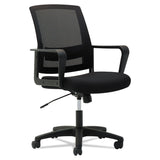 OIF Mesh Mid-Back Chair, Supports Up to 225 lb, 17" to 21.5" Seat Height, Black (OIFMS4217) Each