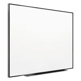 Quartet® Fusion Nano-Clean Magnetic Whiteboard, 48 x 36, White Surface, Black Aluminum Frame (QRTNA4836FB) Each